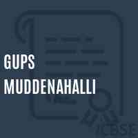 Gups Muddenahalli Middle School Logo