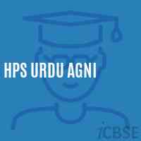Hps Urdu Agni Middle School Logo