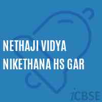 Nethaji Vidya Nikethana Hs Gar Middle School Logo