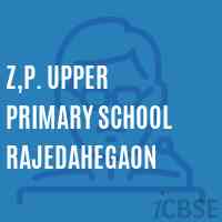 Z,P. Upper Primary School Rajedahegaon Logo