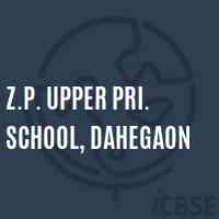 Z.P. Upper Pri. School, Dahegaon Logo