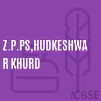 Z.P.Ps,Hudkeshwar Khurd Primary School Logo