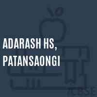 Adarash Hs, Patansaongi High School Logo