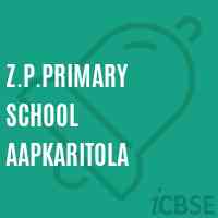 Z.P.Primary School Aapkaritola Logo