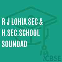 R J Lohia Sec & H.Sec.School Soundad Logo