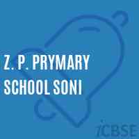 Z. P. Prymary School Soni Logo