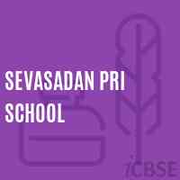 Sevasadan Pri School Logo