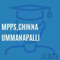 Mpps,Chinna Ummanapalli Primary School Logo
