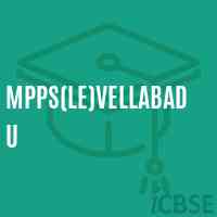 Mpps(Le)Vellabadu Primary School Logo