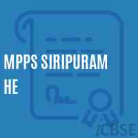 Mpps Siripuram He Primary School Logo