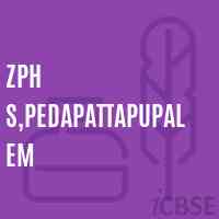 Zph S,Pedapattapupalem Secondary School Logo