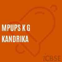 Mpups K G Kandrika Middle School Logo