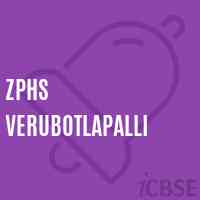 Zphs Verubotlapalli Secondary School Logo