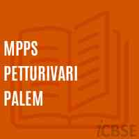 Mpps Petturivari Palem Primary School Logo