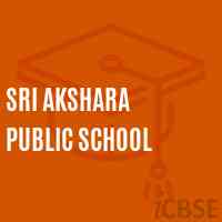 Sri Akshara Public School Logo