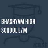 Bhashyam High School E/m Logo