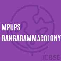 Mpups Bangarammacolony Middle School Logo