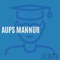 Aups Mannur Middle School Logo