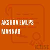 Akshra EMLPS Mannar Primary School Logo