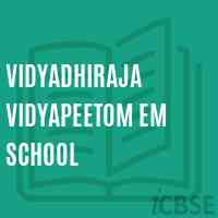 Vidyadhiraja Vidyapeetom Em School Logo