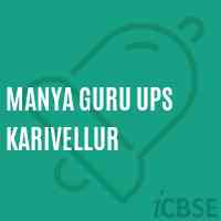 Manya Guru Ups Karivellur Middle School Logo
