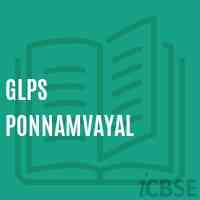 Glps Ponnamvayal Primary School Logo
