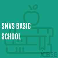 Snvs Basic School Logo