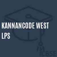 Kannancode West Lps Primary School Logo