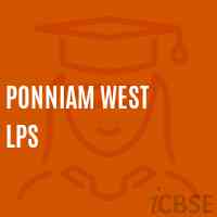 Ponniam West Lps Primary School Logo