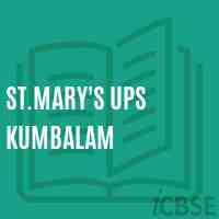St.Mary'S Ups Kumbalam Middle School Logo