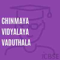 Chinmaya Vidyalaya Vaduthala Senior Secondary School Logo
