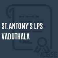 St.Antony'S Lps Vaduthala Primary School Logo