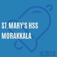 St.Mary'S Hss Morakkala Senior Secondary School Logo