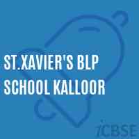 St.Xavier'S Blp School Kalloor Logo