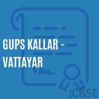 Gups Kallar - Vattayar Middle School Logo