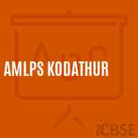 Amlps Kodathur Primary School Logo