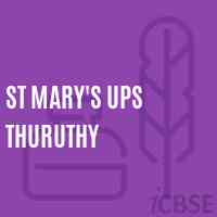 St Mary'S Ups Thuruthy Upper Primary School Logo