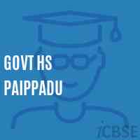 Govt Hs Paippadu High School Logo