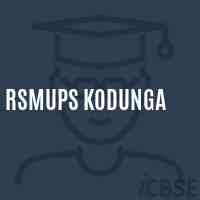 Rsmups Kodunga Upper Primary School Logo