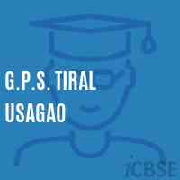 G.P.S. Tiral Usagao Primary School Logo