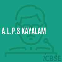 A.L.P.S Kayalam Primary School Logo