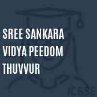 Sree Sankara Vidya Peedom Thuvvur Middle School Logo