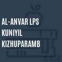 Al-Anvar Lps Kuniyil Kizhuparamb Primary School Logo