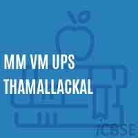 Mm Vm Ups Thamallackal Upper Primary School Logo