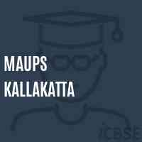 Maups Kallakatta Middle School Logo