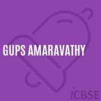 Gups Amaravathy Middle School Logo