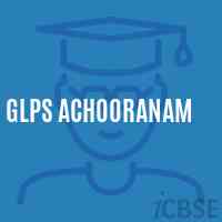 Glps Achooranam Primary School Logo