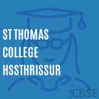 St Thomas College Hssthrissur High School Logo