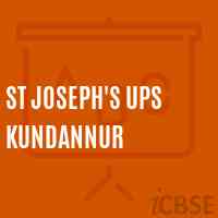 St Joseph'S Ups Kundannur Middle School Logo