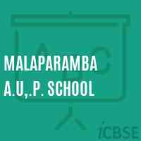 Malaparamba A.U,.P. School Logo